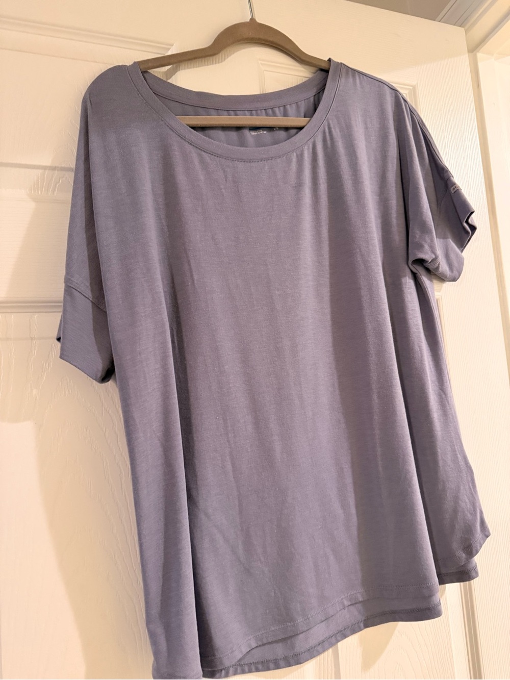 Relaxed Lavender Crewneck Women’s Top
